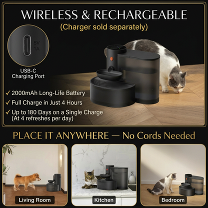 Cordless Pet Water Dispenser
